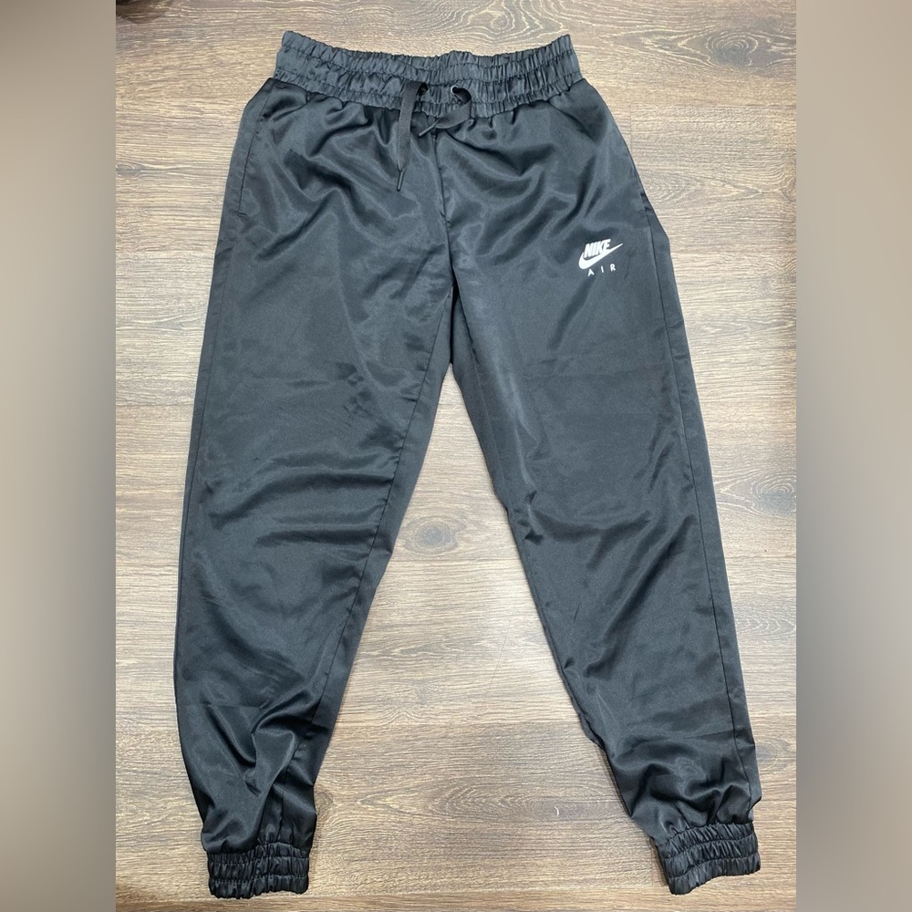 Satin Nike air black sweatpants